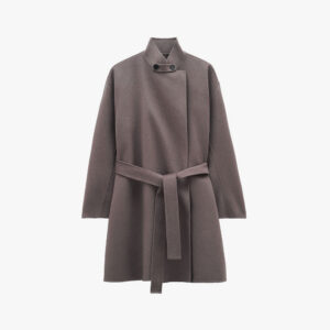 Oversized Wool Wrap Coat Jacket Calvin Klein
